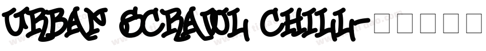 Urban Scrawl Chill字体转换